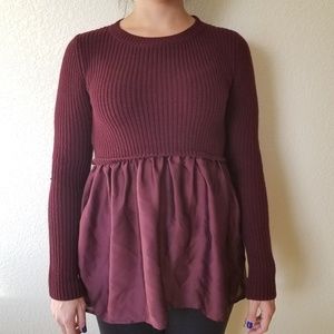 Xhilaration Purple Sweater